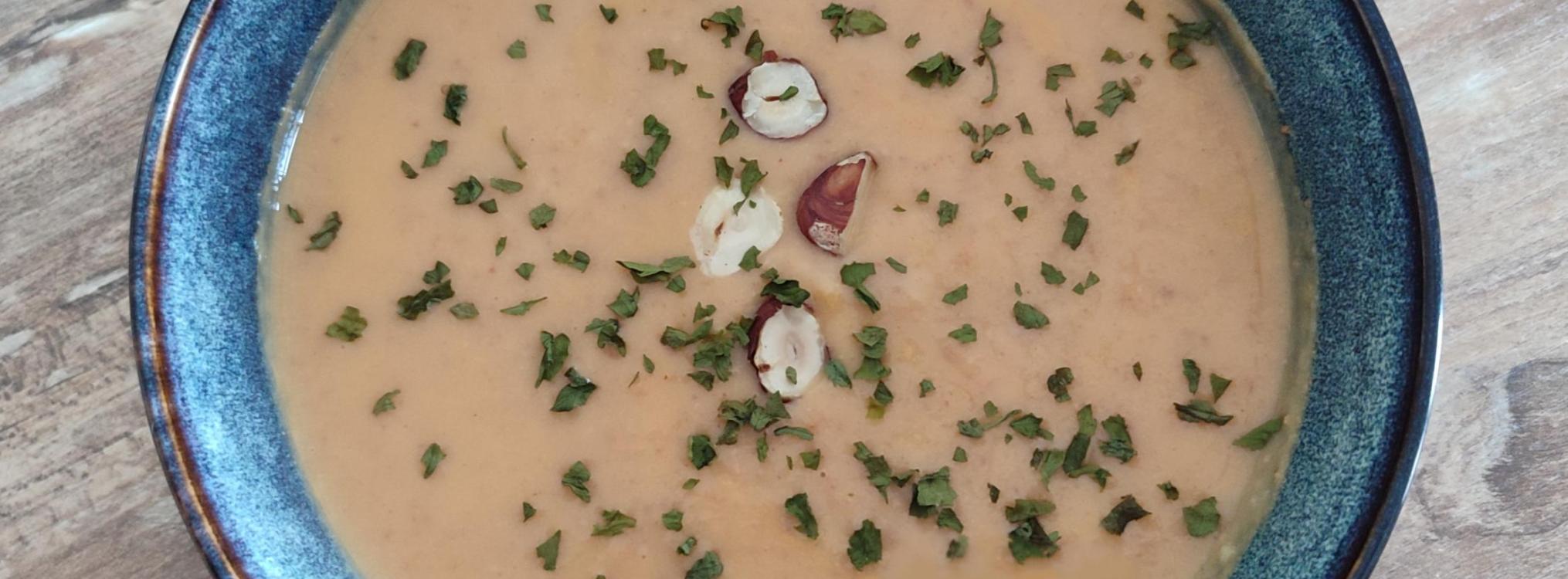 Velouté de chou-fleur et chorizo